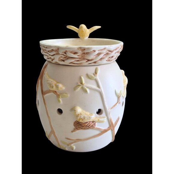 Scentsy Nature's Haven Bird Nest Full Size Wax Warmer RETIRED - Picture 1 of 9